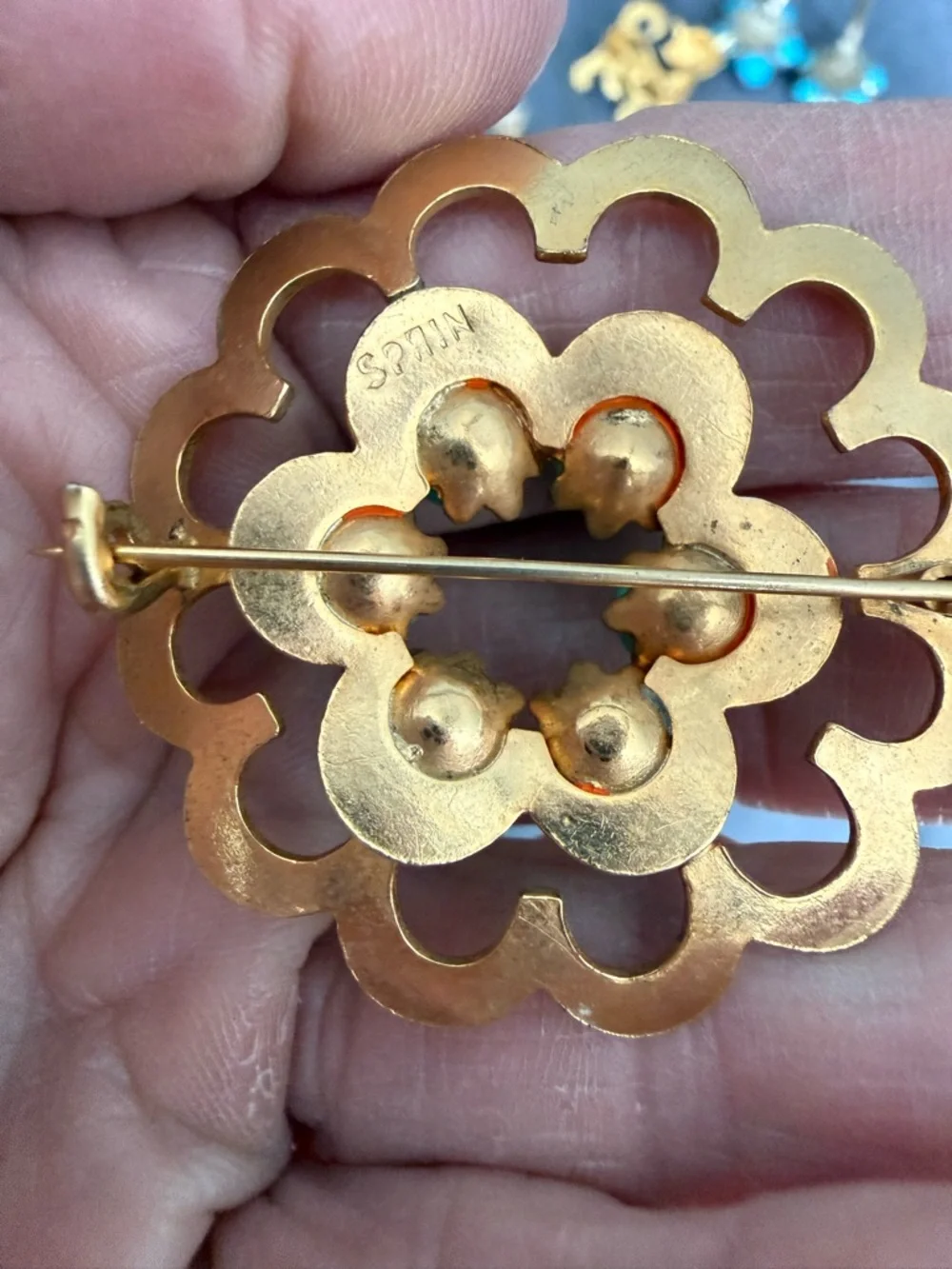 Vintage to New Turquoise and Aqua Jewelry Lot - Picture 9 of 12